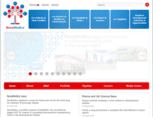 Tablet Screenshot of novamedica.com