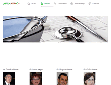 Tablet Screenshot of novamedica.ro